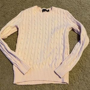 pink polo ralph lauren sweater